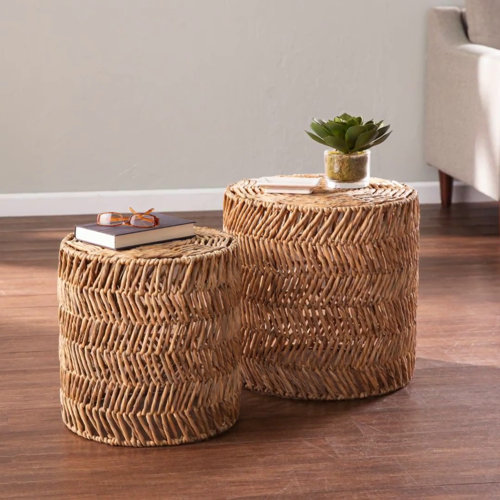 Sand & Stable Zander Drum Nesting Tables & Reviews | Wayfair